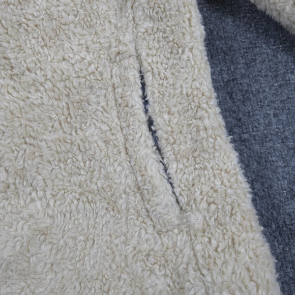 Pendleton Jacket Womens Medium Ivory White Sherpa High Pile Lined‎ Outdoors Camp - Picture 4 of 15